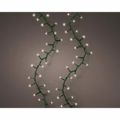 The Christmas Palace CHRISTMAS LIGHTS 36 FT COMPACT EXTENSION SET WARM WHITE WITH 1 STRING OF 500 LED LIGHTS