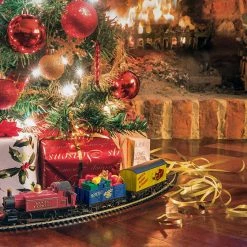 The Christmas Palace SANTA'S EXPRESS TRAIN SET