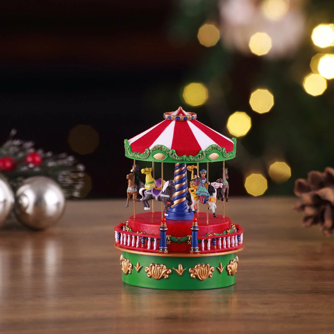 Cheapest π₯° The β Christmas Palace Animated Accessories 5" MINI CARNIVAL MUSIC BOX β¨ 2 The Christmas Palace Animated Accessories 5" MINI CARNIVAL MUSIC BOX