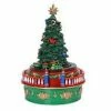 The Christmas Palace Animated Accessories 5" MINI CARNIVAL MUSIC BOX TREE