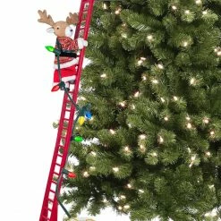 The Christmas Palace Animated Accessories 40" SUPER CLIMBING PLUSH REINDEER