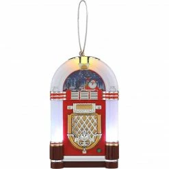 The Christmas Palace Christmas Ornaments 5" MINI JUKEBOX ORNAMENT