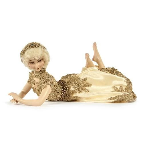 Best Sale β€οΈ The π
Christmas Palace 11" LACE LYING DOLL Yuletide Traditions β 1 The Christmas Palace 11" LACE LYING DOLL Yuletide Traditions