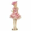 The Christmas Palace Pretty In Pink 26" CANDY RUFFLE DOLL WITH STAND
