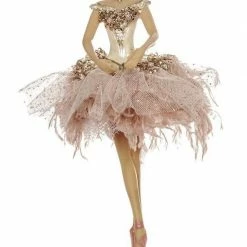 The Christmas Palace 11" PINK FLUFFY BALLERINA