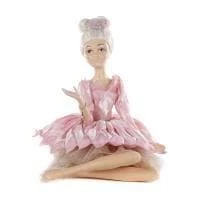 The Christmas Palace 14" CANDY PINK SITTING DOLL