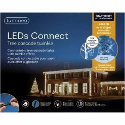 Best deal π The π Christmas Palace 39 FT CASCADE STARTER SET COOL WHITE WITH 6 STRINGS 480 LED LIGHTS TRANSFORMER π 5 The Christmas Palace 39 FT CASCADE STARTER SET COOL WHITE WITH 6 STRINGS 480 LED LIGHTS TRANSFORMER