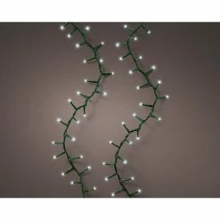 The Christmas Palace 36 FT COMPACT STARTER SET COOL WHITE WITH 1 STRING OF 500 LED LIGHTS CHRISTMAS LIGHTS