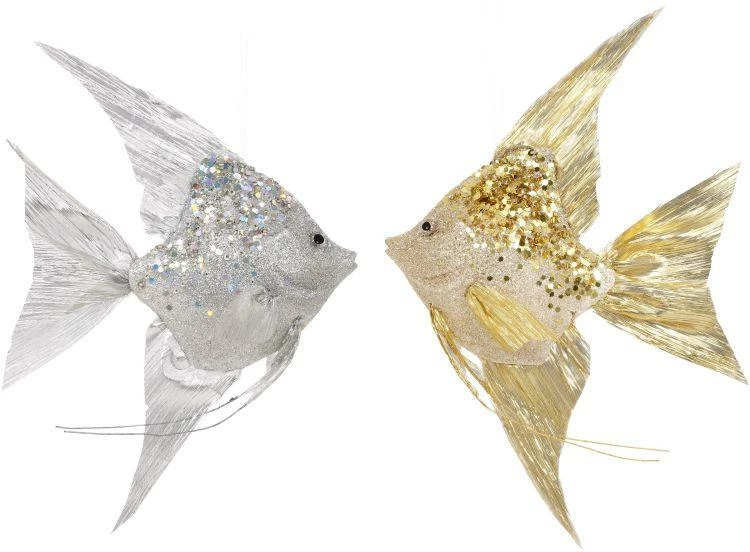 Cheap β€οΈ The π Christmas Palace 8" MARK ROBERTS ANGEL FISH SET OF 2 π 1 The Christmas Palace 8" MARK ROBERTS ANGEL FISH SET OF 2