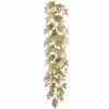 The Christmas Palace MARK ROBERTS 5.5 FT GOLD GRAND HOLLY GARLAND Garlands