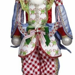The Christmas Palace MARK ROBERTS 49.5" CANDY PEPPERMINT NUTCRACKER Nutcrackers