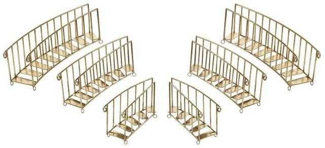 Best Pirce β¨ The π Christmas Palace MARK ROBERTS 16" - 22" GOLD GRAND π Christmas STAIRCASE SET OF 6 𧨠1 The Christmas Palace MARK ROBERTS 16" - 22" GOLD GRAND CHRISTMAS STAIRCASE SET OF 6