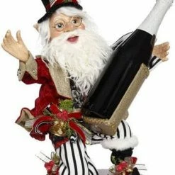 The Christmas Palace MARK ROBERTS 17" ELF WITH WINE HOLDER