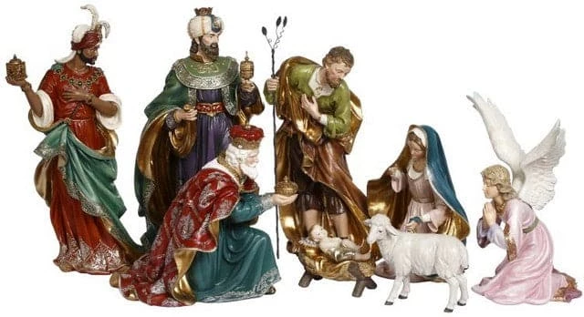 Outlet π The π Christmas Palace MARK ROBERTS 4"-20" NATIVITY SCENE SET OF 8 Nativity & Stables β¨ 1 The Christmas Palace MARK ROBERTS 4"-20" NATIVITY SCENE SET OF 8 Nativity & Stables
