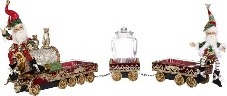 Best deal β The π Christmas Palace MARK ROBERTS 52 X 14" SANTA & ELVES TRAIN WITH JAR SET π 1 The Christmas Palace MARK ROBERTS 52 X 14" SANTA & ELVES TRAIN WITH JAR SET