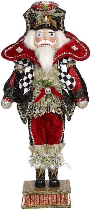 Promo π The π Christmas Palace MARK ROBERTS 33.5" BLACK & WHITE DIAMOND NUTCRACKER Nutcrackers π 1 The Christmas Palace MARK ROBERTS 33.5" BLACK & WHITE DIAMOND NUTCRACKER Nutcrackers