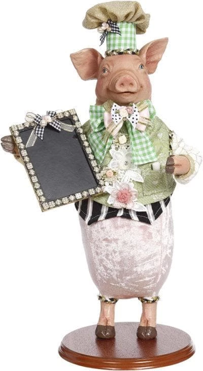 Top 10 π The π
Christmas Palace MARK ROBERTS 19" SERVER PIG WITH CHALKBOARD π 1 The Christmas Palace MARK ROBERTS 19" SERVER PIG WITH CHALKBOARD