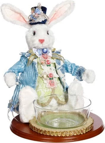 Budget π₯° The π Christmas Palace Easter MARK ROBERTS 15" RABBIT WITH GLASS BOWL π 1 The Christmas Palace Easter MARK ROBERTS 15" RABBIT WITH GLASS BOWL