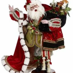 The Christmas Palace Santas MARK ROBERTS 25" OLD ENGLISH SANTA