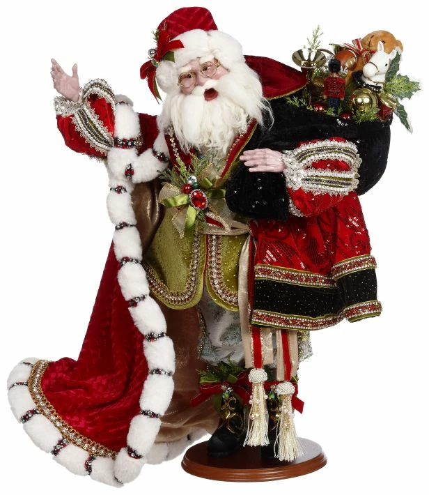 Top 10 β¨ The π Christmas Palace Santas MARK ROBERTS 25" OLD ENGLISH SANTA π 1 The Christmas Palace Santas MARK ROBERTS 25" OLD ENGLISH SANTA