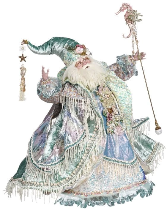 Buy βοΈ The π Christmas Palace MARK ROBERTS 2 FT JEWELS OF THE SEA SANTA βοΈ 1 The Christmas Palace MARK ROBERTS 2 FT JEWELS OF THE SEA SANTA