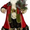 The Christmas Palace Santas MARK ROBERTS 48" SANTA WITH TREE