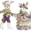 The Christmas Palace MARK ROBERTS 12-13" SMALL MR & MRS PETER RABBIT ASSORTED SET OF 2 Easter
