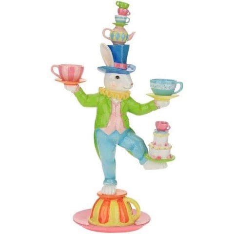 Discount π₯ The β Christmas Palace Easter 23" BALANCING ACT RABBIT π₯° 1 The Christmas Palace Easter 23" BALANCING ACT RABBIT