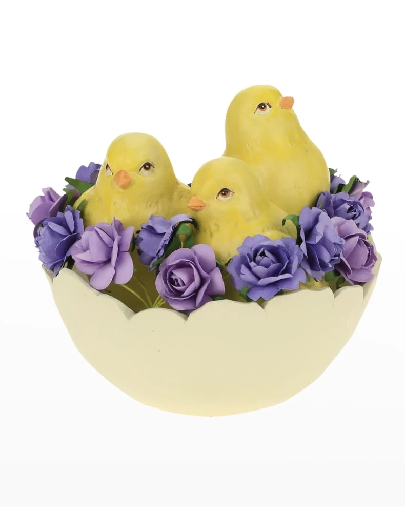 New π₯ The π Christmas Palace Easter MARK ROBERTS 5" CHICKS ON EGG WITH FLOWERS π 1 The Christmas Palace Easter MARK ROBERTS 5" CHICKS ON EGG WITH FLOWERS