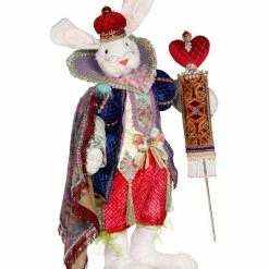 The Christmas Palace MARK ROBERTS 49.5" KING OF HEARTS RABBIT Easter