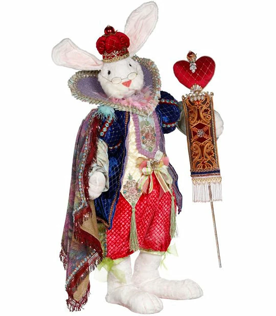 Promo π The β Christmas Palace MARK ROBERTS 49.5" KING OF HEARTS RABBIT Easter π 1 The Christmas Palace MARK ROBERTS 49.5" KING OF HEARTS RABBIT Easter