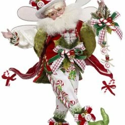 The Christmas Palace MARK ROBERTS 17" MEDIUM CANDY CANE FAIRY