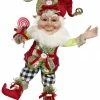 The Christmas Palace MARK ROBERTS 16.5" MEDIUM CANDY DANDY ELF