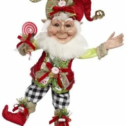 The Christmas Palace MARK ROBERTS 36" LARGE CANDY DANDY ELF