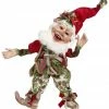 The Christmas Palace Elves MARK ROBERTS 36" LARGE HOLLY AND IVY ELF