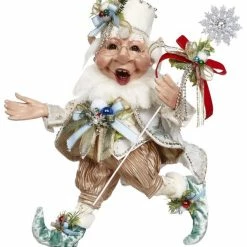 The Christmas Palace Elves MARK ROBERTS 18.5" MEDIUM LET IT SNOW ELF