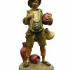 The Christmas Palace 12" PEASANT MAN WITH JUGS FIGURINE