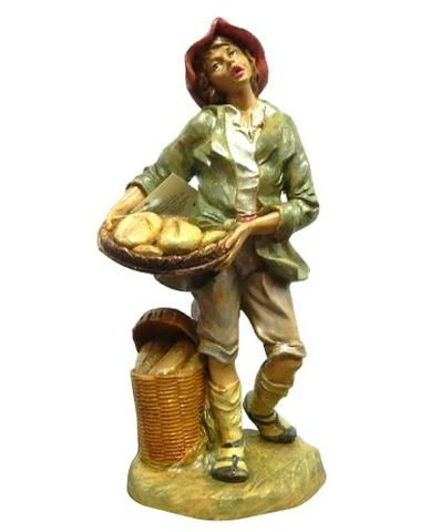 Outlet π― The π Christmas Palace Nativity & Stables 12" BAKER FIGURINE β€οΈ 1 The Christmas Palace Nativity & Stables 12" BAKER FIGURINE