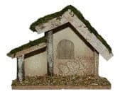 The Christmas Palace 10" X 5" X 8" ITALIAN STABLE