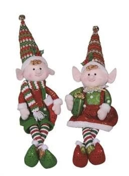 Cheapest π The β Christmas Palace 23" RED & GREEN SITTING ELVES ASSORTED SET OF 2 Razzle Dazzle βοΈ 1 The Christmas Palace 23" RED & GREEN SITTING ELVES ASSORTED SET OF 2 Razzle Dazzle