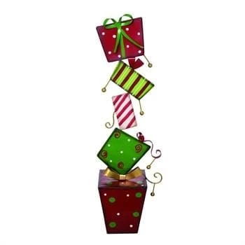Budget π₯° The β Christmas Palace 2 FT STACKED PRESENTS DECOR π 1 The Christmas Palace 2 FT STACKED PRESENTS DECOR