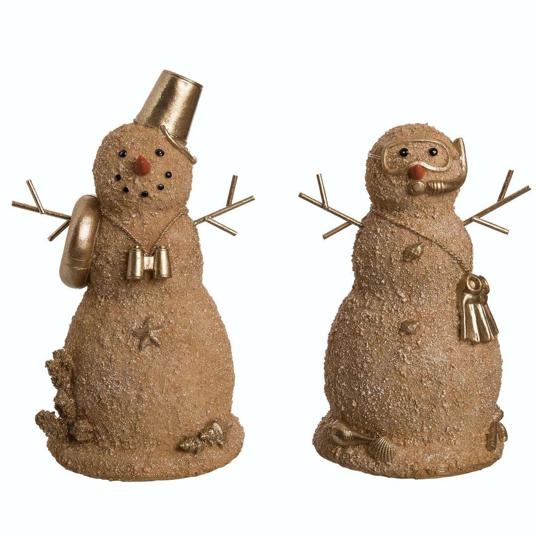 Promo π₯ The β Christmas Palace 12" SANDY SNOWMAN FIGURINES ASSORTED SET OF 2 Table Tops π 1 The Christmas Palace 12" SANDY SNOWMAN FIGURINES ASSORTED SET OF 2 Table Tops