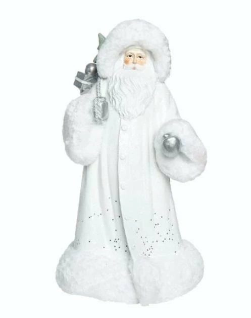 Buy π The β Christmas Palace Santas 17" WHITE GLAMOUR SANTA π― 1 The Christmas Palace Santas 17" WHITE GLAMOUR SANTA