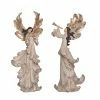 The Christmas Palace 14" MAGESTIC ANGELS ASSORTED SET OF 2 Angels & Toppers