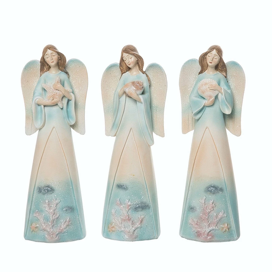 Coupon π The β Christmas Palace 7" AQUA & IVORY COASTAL ANGEL ASSORTED SET OF 3 Angels & Toppers π 1 The Christmas Palace 7" AQUA & IVORY COASTAL ANGEL ASSORTED SET OF 3 Angels & Toppers