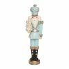 The Christmas Palace Nutcrackers 17" AQUA COASTAL NUTCRACKER