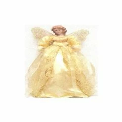 The Christmas Palace Angels & Toppers 24" GOLD & IVORY ANGEL TREE TOPPER