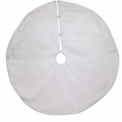 Brand new π€© The β Christmas Palace 48" SILVER GLITTER SWIRL TREE π SKIRT π 5 The Christmas Palace 48