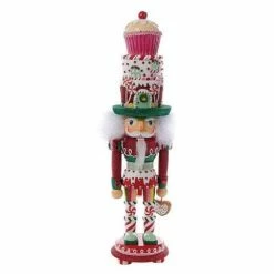 The Christmas Palace Nutcrackers 18" HOLLYWOOD CUPCAKE & SWEETS NUTCRACKER