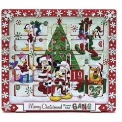 The Christmas Palace 9" MICKEY ADVENT CALENDER Table Tops